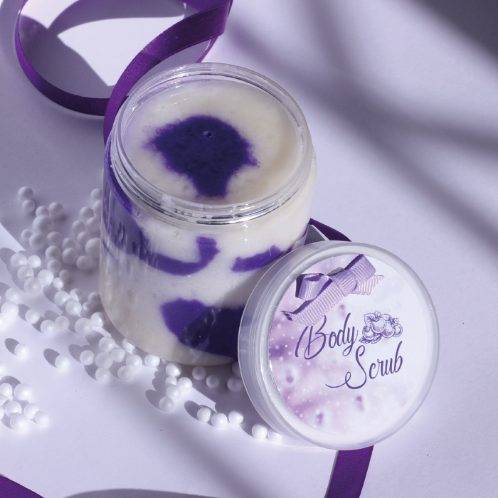 SERENA'S BODYLINE FROSTED BERRIES FOAMING BODY SCRUB