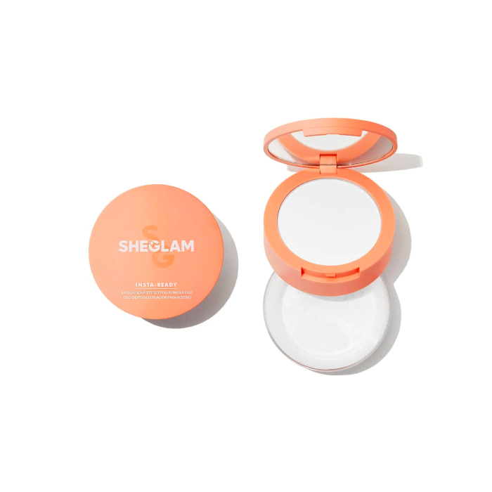 SHEGLAM INSTA-READY FACE & UNDER EYE SETTING POWDER DUO-TRANSLUCENT