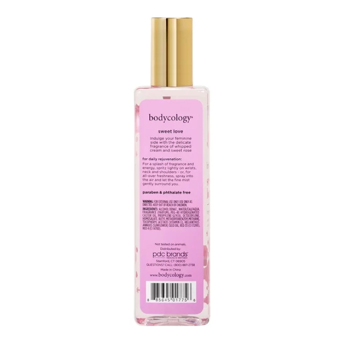 BODYCOLOGY SWEET LOVE FRAGRANCE MIST