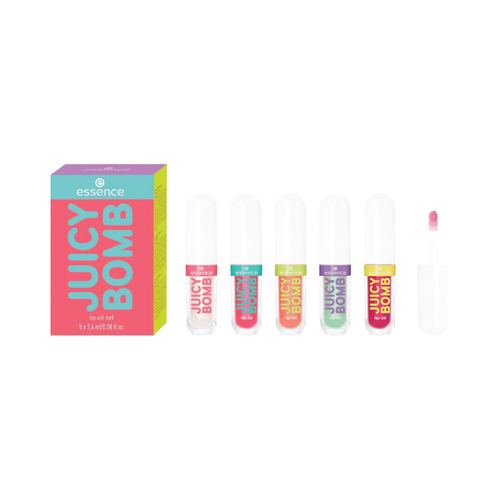 ESSENCE JUICY BOMB LIP OIL SET