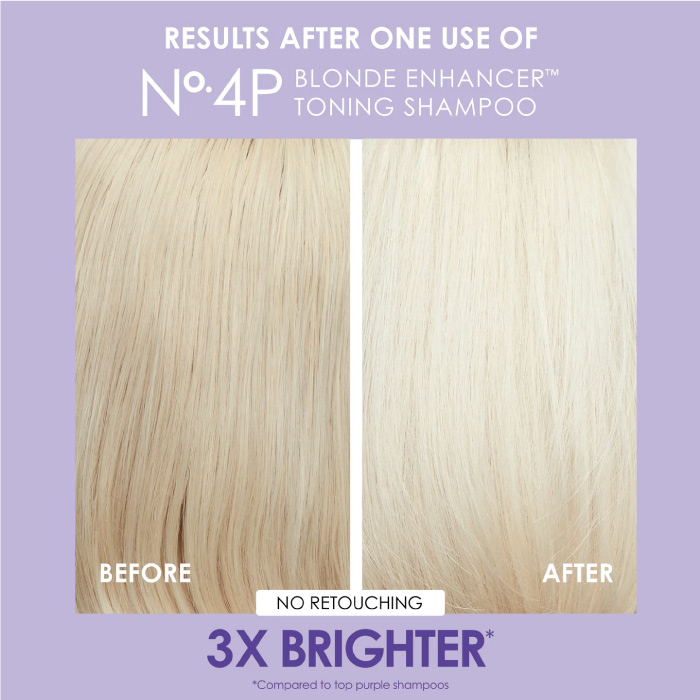 OLAPLEX Nº4P BLONDE ENHANCER TONING SHAMPOO 250ML