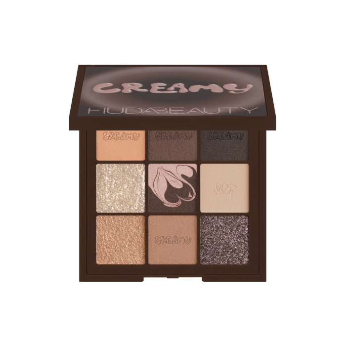 HUDA BEAUTY CREAMY OBSESSIONS EYESHADOW PALETTE - BROWN