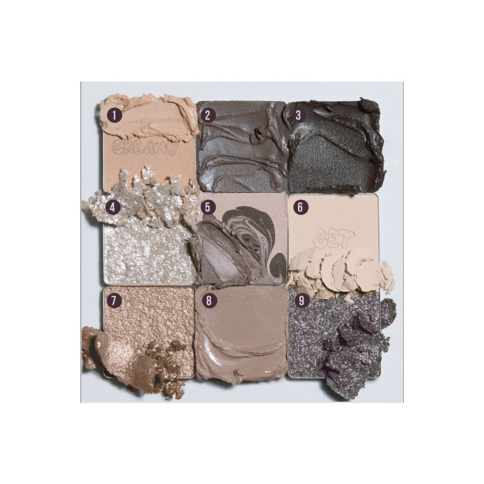 HUDA BEAUTY CREAMY OBSESSIONS EYESHADOW PALETTE - BROWN