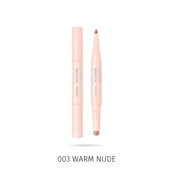 PUPA MILANO CREAMY DUO CONTOURING LIP PENCIL & SHINY LIPSTICK