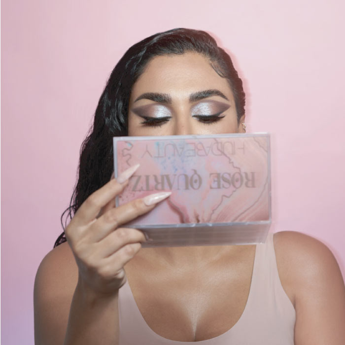 HUDA BEAUTY ROSE QUARTZ EYESHADOW PALETTE