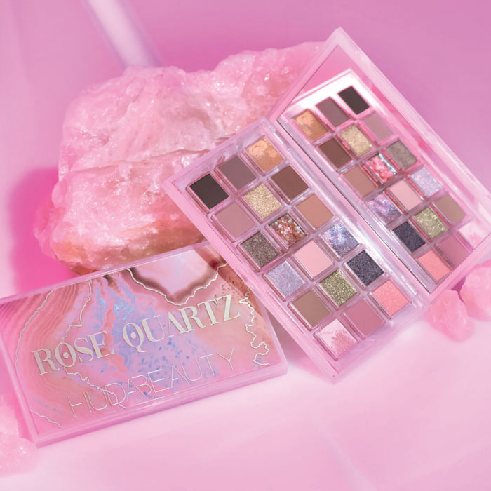 HUDA BEAUTY ROSE QUARTZ EYESHADOW PALETTE