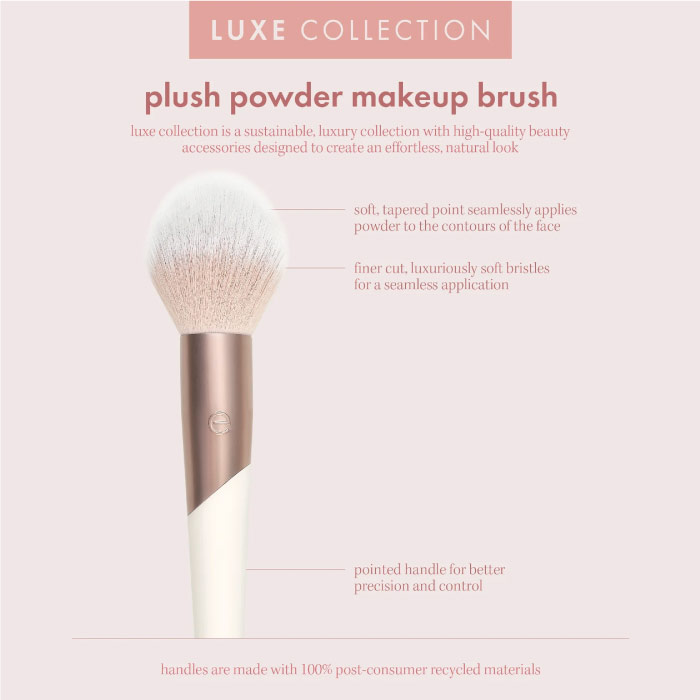 ECOTOOLS LUXE EXQUISITE PLUSH POWDER BRUSH