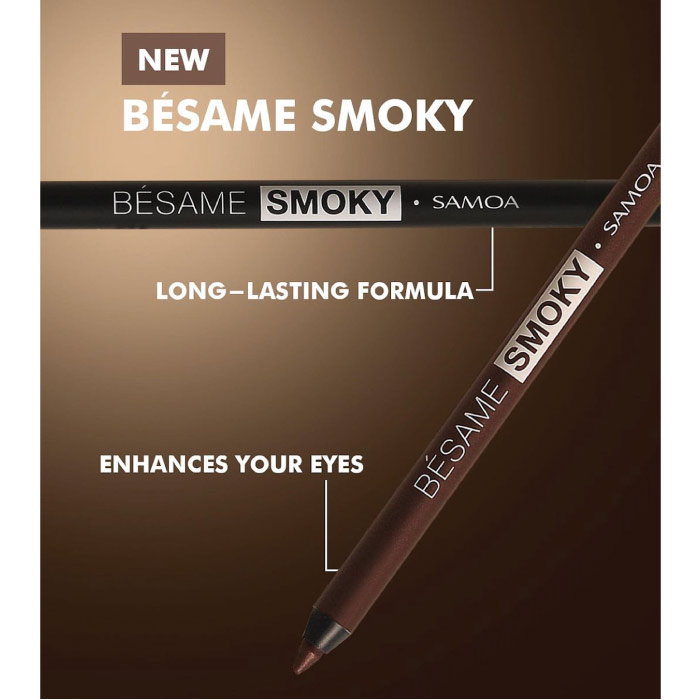 SAMOA BESAME SMOKY WATERPROOF KAJAL & EYELINER