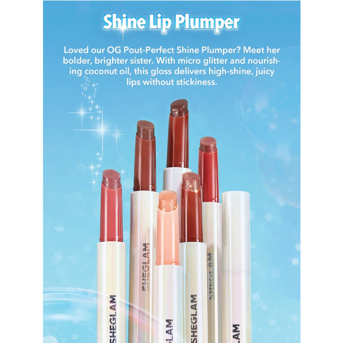 SHEGLAM POUT-PERFECT SHIMMER LIP PLUMPER