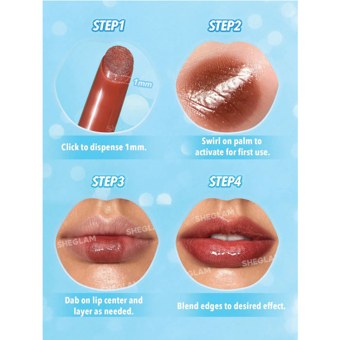 SHEGLAM POUT-PERFECT SHIMMER LIP PLUMPER