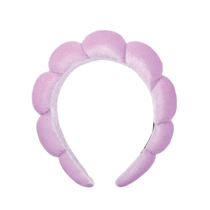 CLOUD VELVET HAIR BAND PURPLE