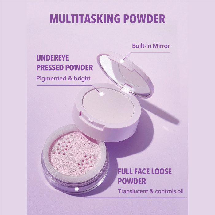 SHEGLAM INSTA-READY FACE & UNDER EYE SETTING POWDER DUO TARO