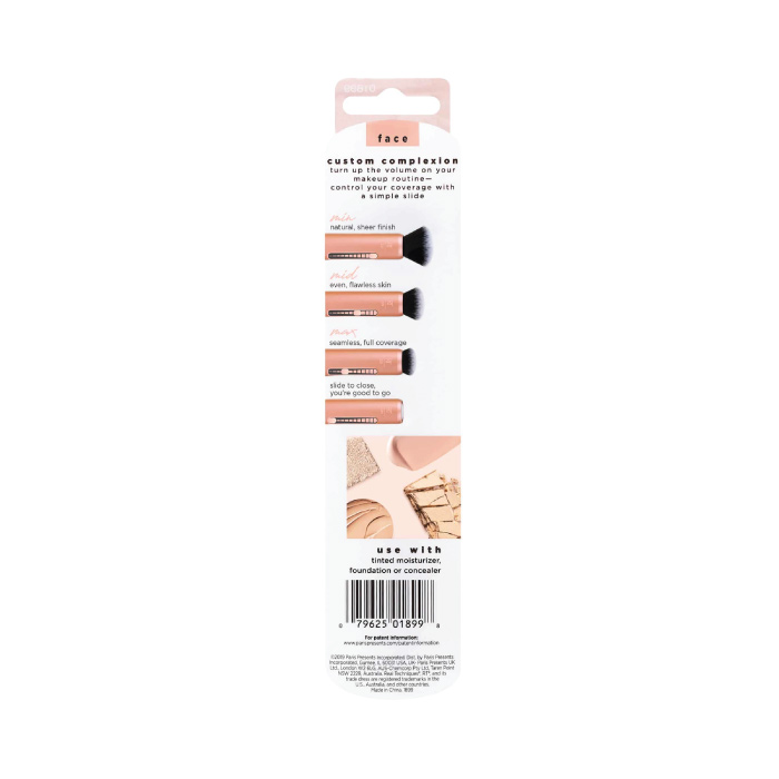 CUSTOM COMPLEXION FOUNDATION 3-IN-1 BRUSH