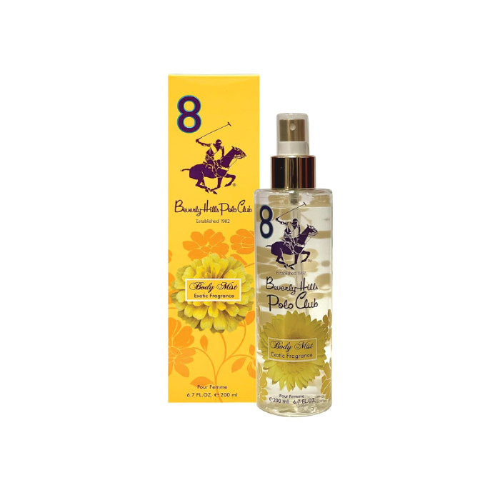 BEVERLY HILLS EXOTIC FRAGRANCE WOMEN BODY MIST NB.8 200ML