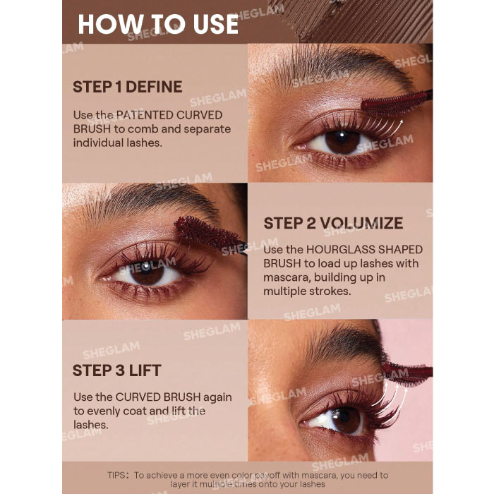 SHEGLAM ALL-IN-ONE VOLUME & LENGTH MASCARA
