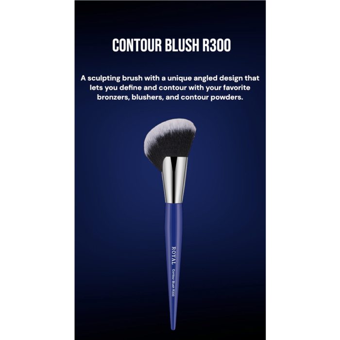 ROYAL COSMETICS CONTOUR BLUSH BRUSH R300