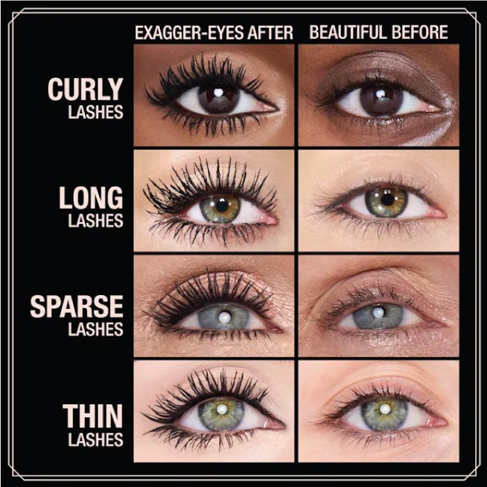 CHARLOTTE TILBURY EXAGGER-EYES VOLUME MASCARA