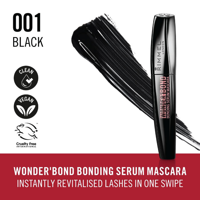 RIMMEL WONDER' BOND MASCARA 001 BLACK