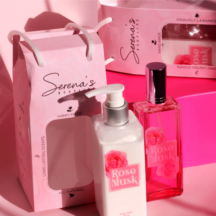 SERENA'S BODYLINE ROSE MUSK DUO SET