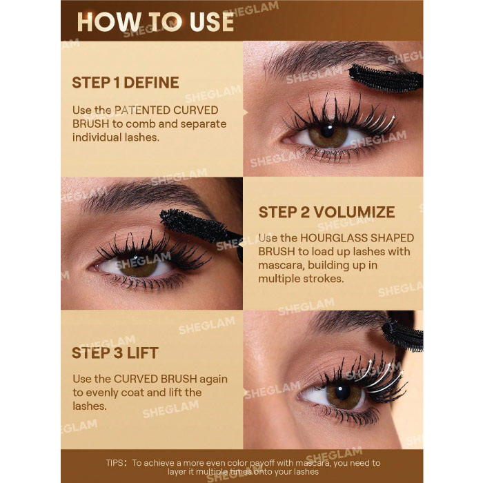 SHEGLAM ALL-IN-ONE 24K MULTI-EFFECT MASCARA