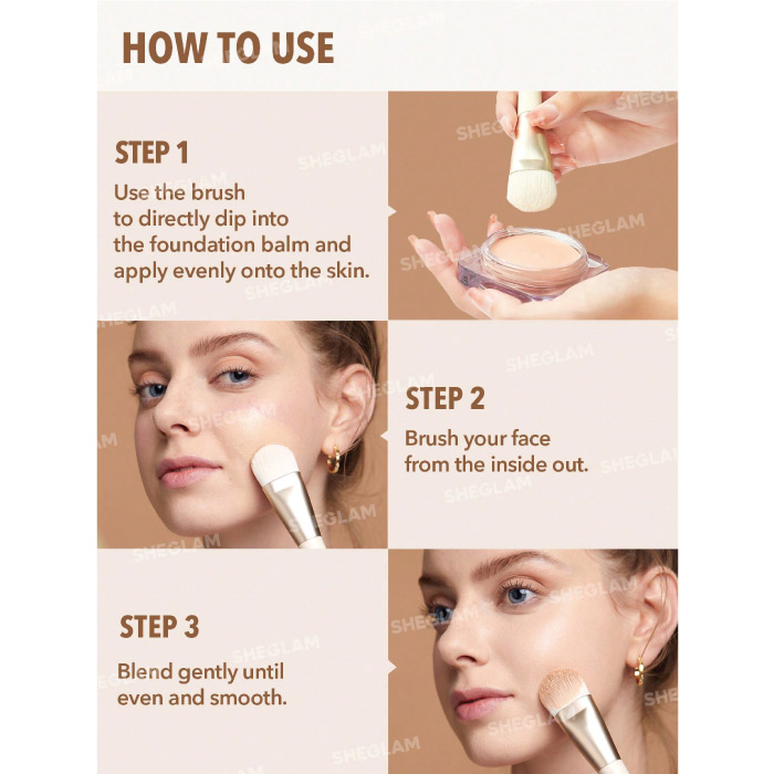 SHEGLAM FOUNDATION BRUSH