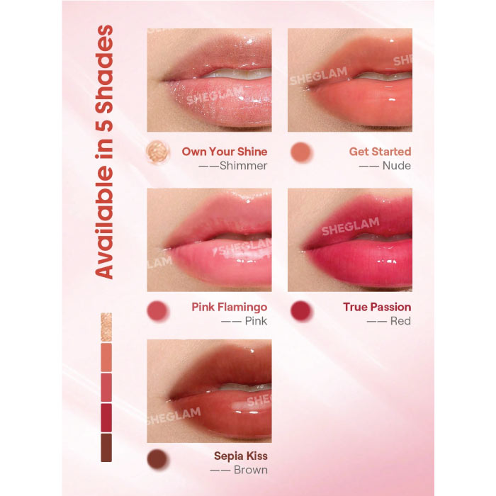 SHEGLAM BOOSTER SHINE PLUMPING LIP GLOSS