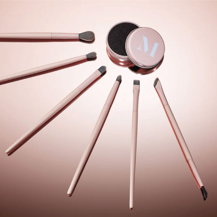 MORPHE EYE SHAPING ESSENTIALS BAMBOO & CHARCOAL INFUSED BRUSH SET
