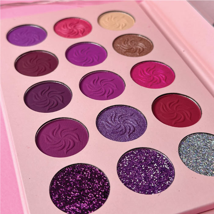 LILI'S COSMETICS BE FEARLESS SHADES OF PINK