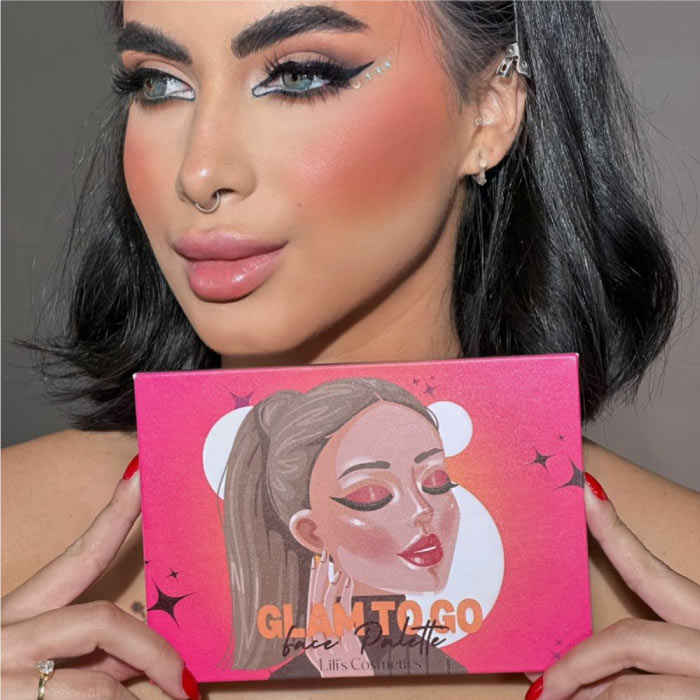 LILI'S COSMETICS GLAM TO GO PALETTTE