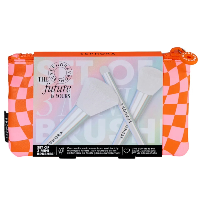 SEPHORA SET OF 3 MINI BRUSHES