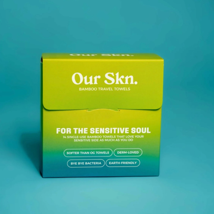 OUR SKN BAMBOO TRAVEL TOWELS