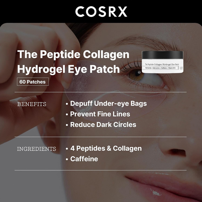 COSR-X THE PEPTIDE COLLAGEN HYDROGEL EYE PATCH