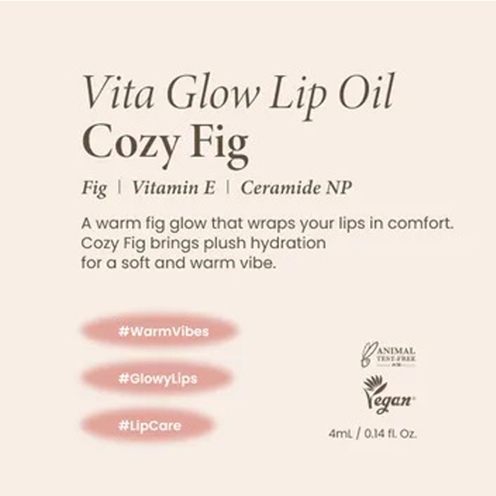 AXIS-Y VITA GLOW LIP OIL -COSY FIG 4.5G