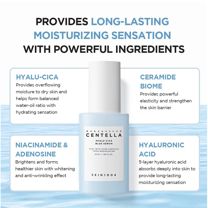 SKIN1004 HYALU-CICA BLUE SERUM 50ML