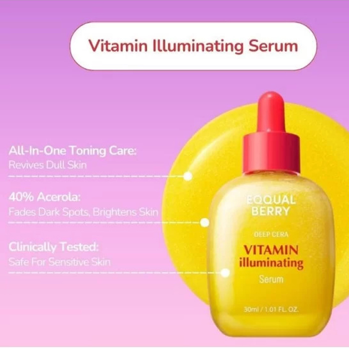 EQQUALBERRY VITAMIN ILLUMINATING SERUM