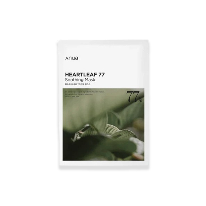 ANUA HEARTLEAF 77% SOOTHING SHEET MASK