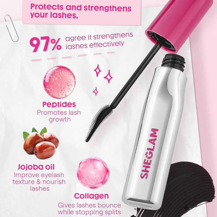 SHEGLAM ULTRA LASH LIFT LASHLIGHTER UP & OUT MASCARA