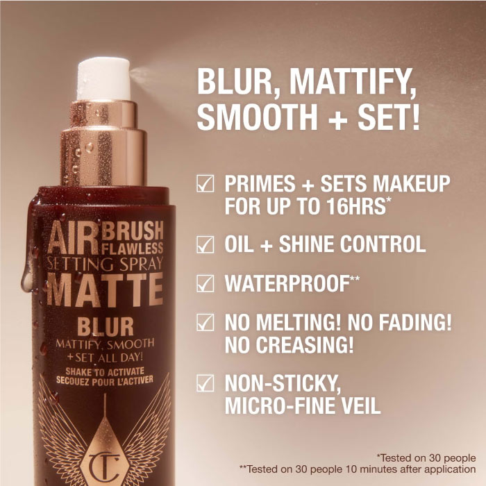 CHARLOTTE TILBURY AIRBRUSH FLAWLESS SETTING SPRAY MATTE 100ML