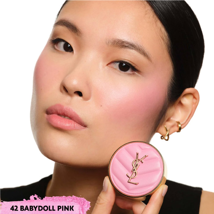 YVES SAINT LAURENT MAKE ME BLUSH 24H BUILDABLE BLURRING POWDER BLUSH