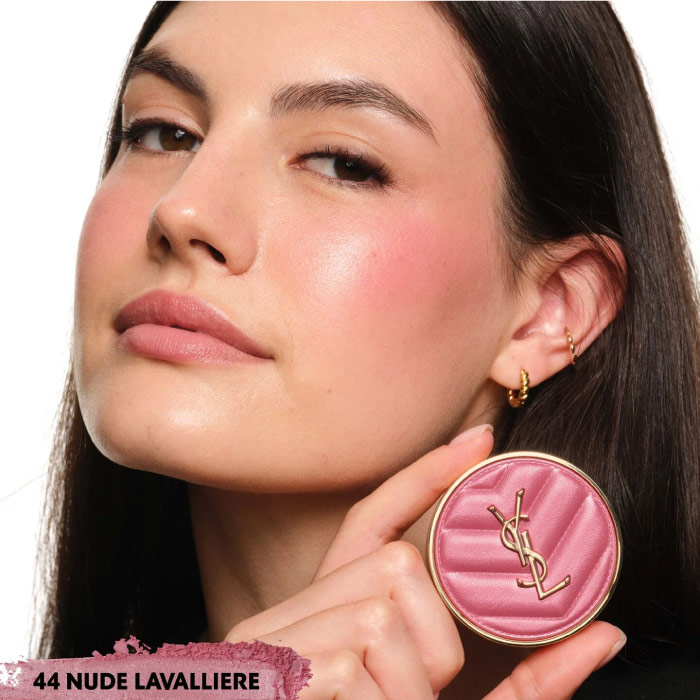 YVES SAINT LAURENT MAKE ME BLUSH 24H BUILDABLE BLURRING POWDER BLUSH