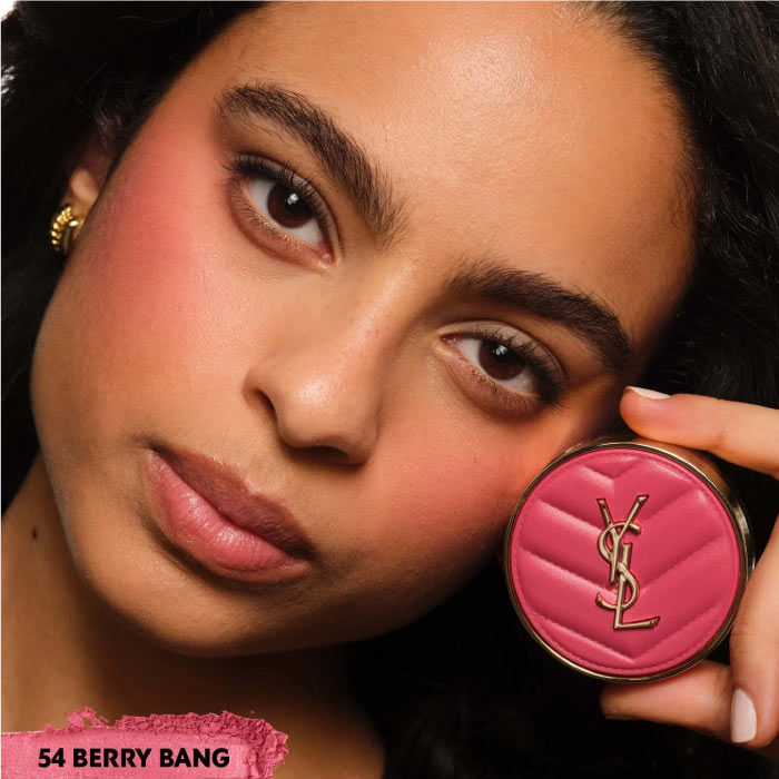 YVES SAINT LAURENT MAKE ME BLUSH 24H BUILDABLE BLURRING POWDER BLUSH