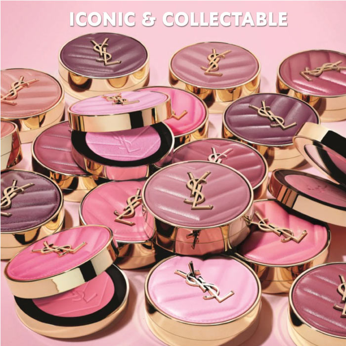 YVES SAINT LAURENT MAKE ME BLUSH 24H BUILDABLE BLURRING POWDER BLUSH