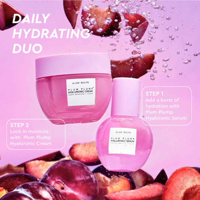 GLOW RECIPE PLUM PLUMP DEEP HYDRATION SKINCARE GIFT SET