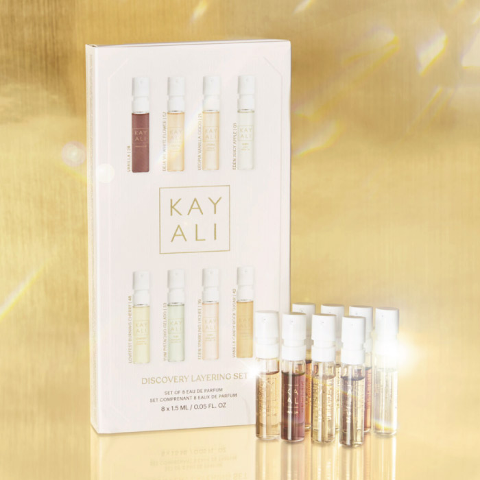 地図・旅行ガイド Kayali 100 huda beauty HUDA BEAUTY KAYALI DISCOVERY LAYERING SET || The Beauty Spot