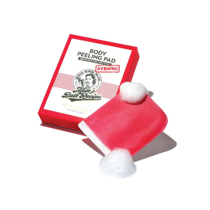 MOM'S BATH RECIPE BODY PEELING PAD- STRONG CARE