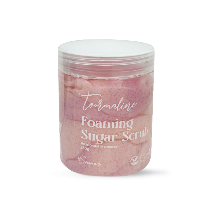 SERENA'S BODYLINE TOURMALINE FOAMING BODY SCRUB