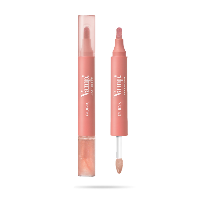 PUPA MILANO MARKER DUO LIP MARKER & OIL-GLOSS