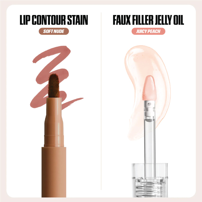 HUDA BEAUTY MAKEOUT SESH LIP DUO