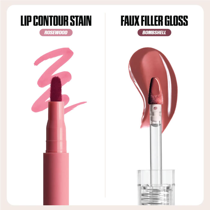 HUDA BEAUTY MAKEOUT SESH LIP DUO