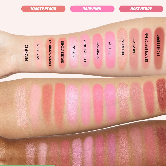 HUDA BEAUTY BLUSH FILTER BLURRING BLUSHLIGHTERS PALETTE